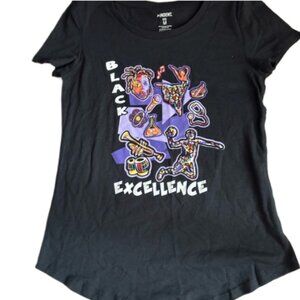 NWT Artis Black Excellence Graphic Tee Ladies M